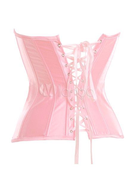 Симпатичный розовый корсет дамочки