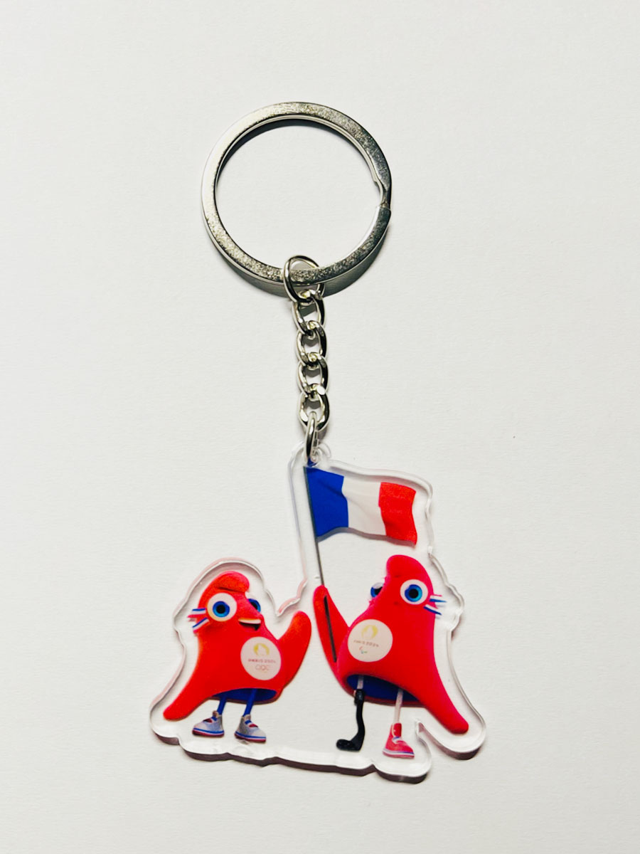 Porte Badge Les Phryges Mascottes Des Jeux Olympiques Paris