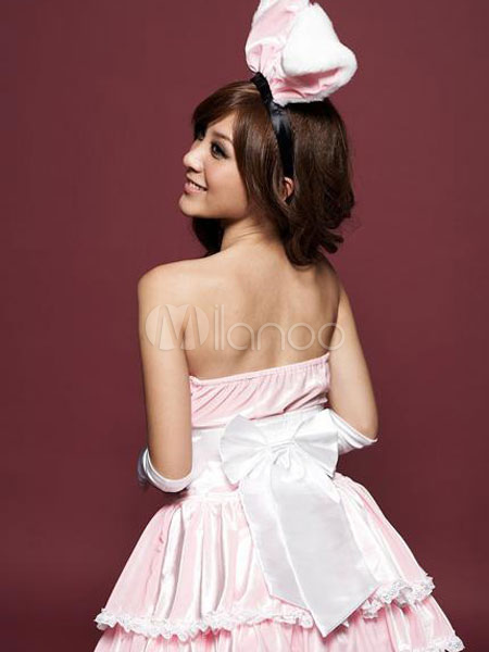 Stylish Polyester Naughty Bunny Costume Milanoo