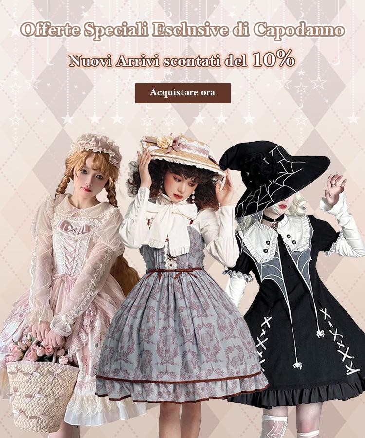 Abito da sposa gotico di Alice nel Paese delle Meraviglie