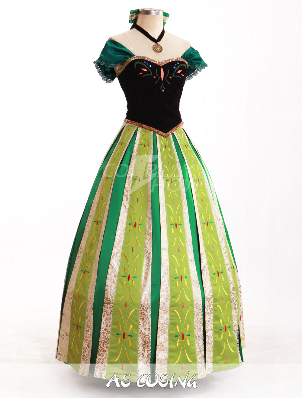 Costume of Anna from Frozen for Adults