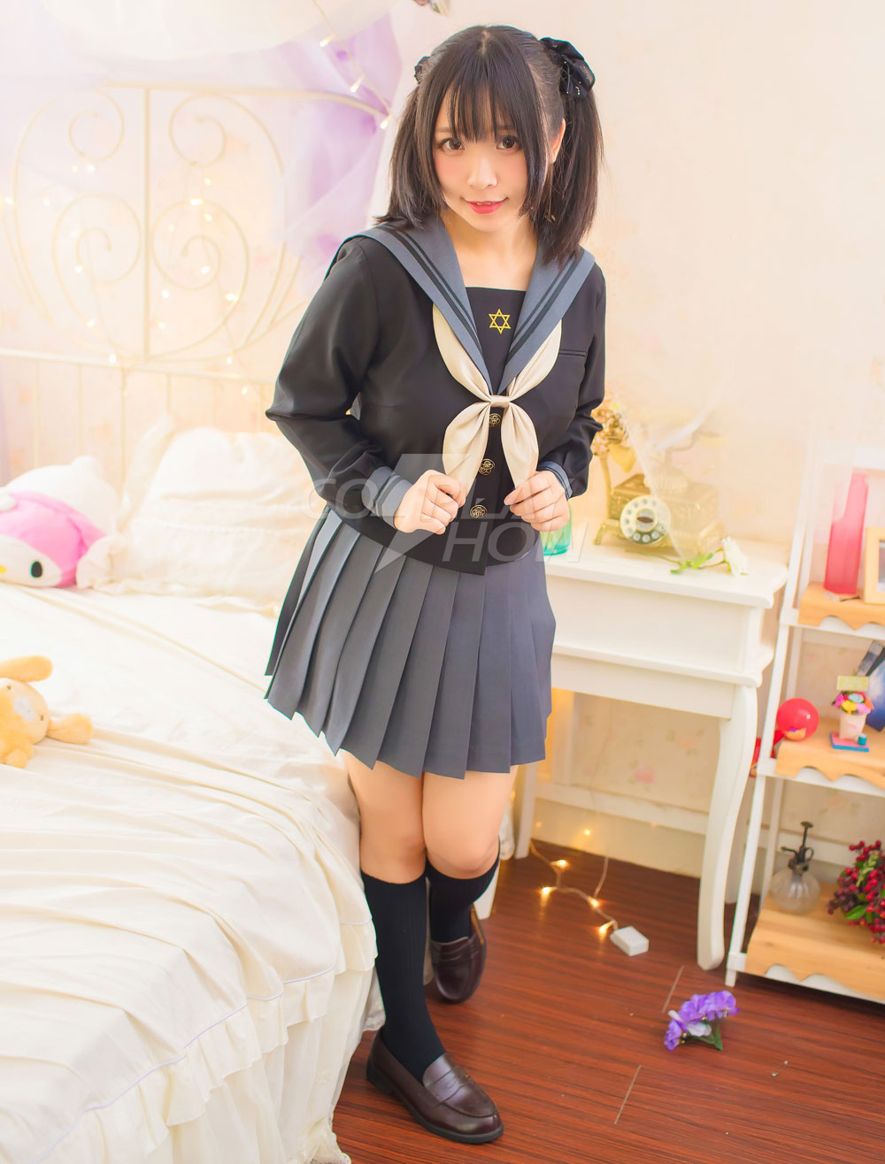 Japanese Anime School Uniform Sakura School Girl Cosplay - Cosplayshow.com