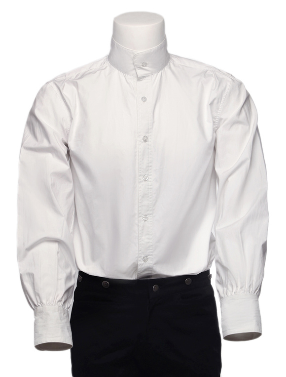 stand collar formal shirts