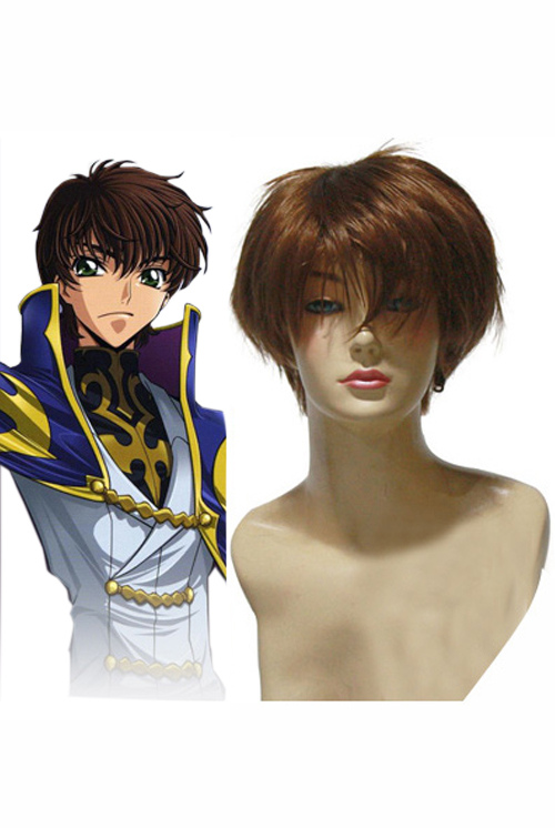 Code Geass Suzaku Kururugi Brown Cosplay Wig Cosplayshow Com