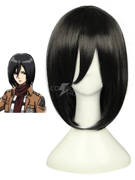 Attack On Titan Shingeki No Kyojin Mikasa Ackerman Cosplay Wig Cosplayshow Com