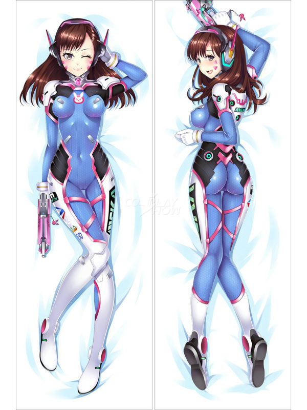 Overwatch Kawaii D.va Personalised Ow Game Sexy Pillowcase 160cmX50cm