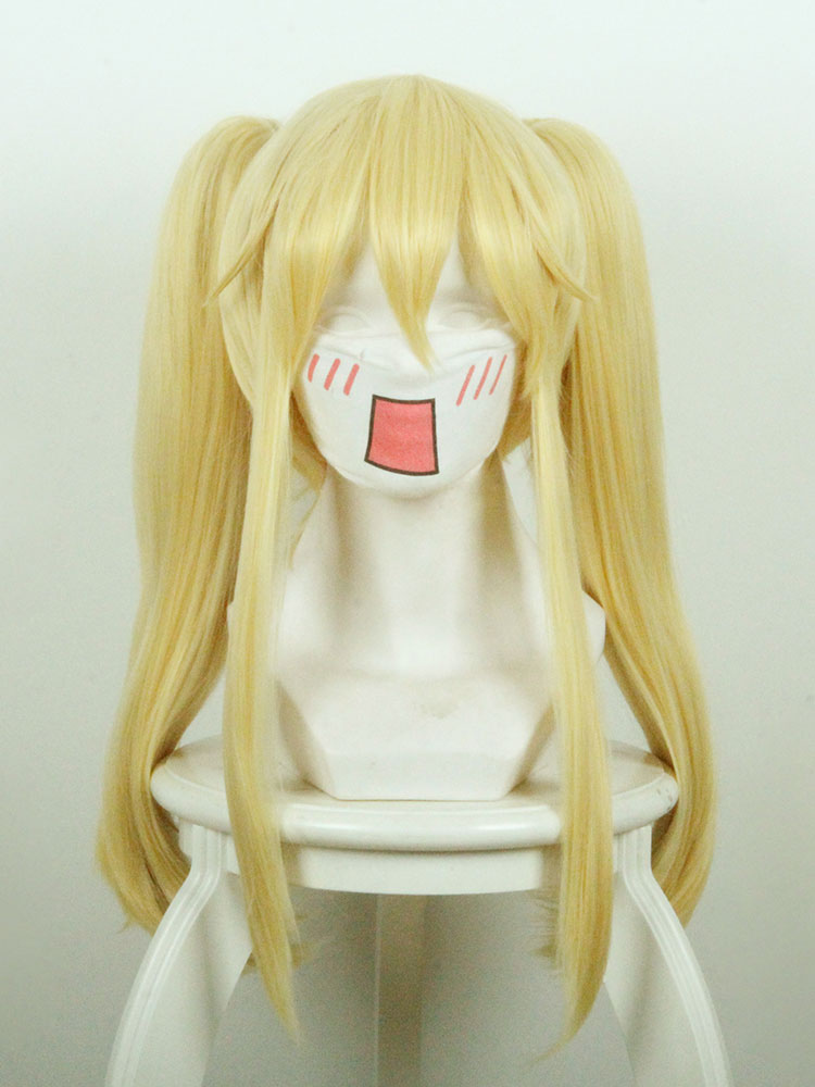 blonde cosplay wig