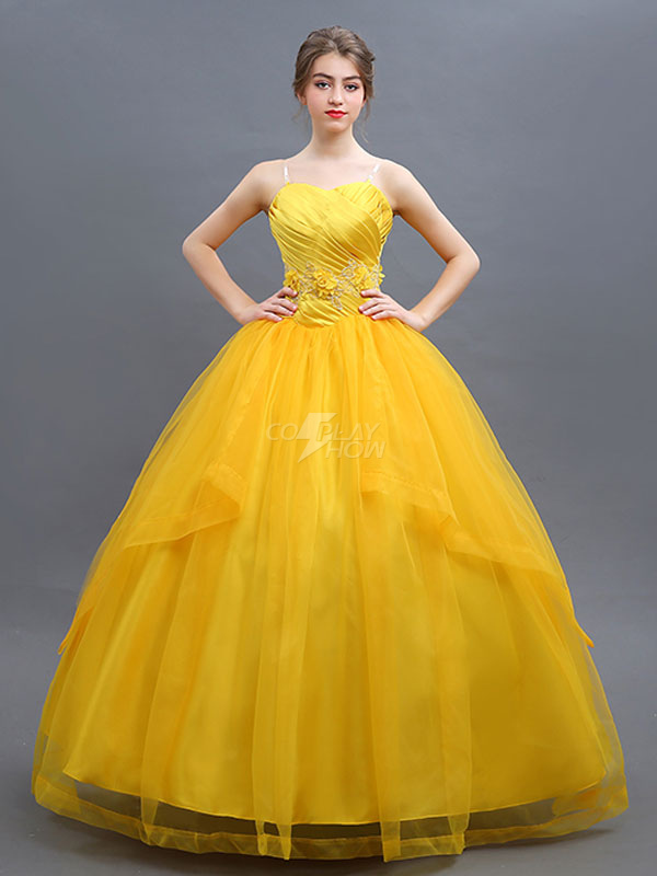 belle yellow dress costume