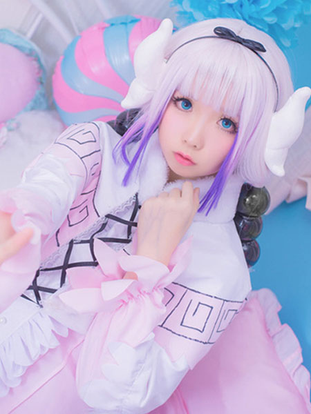 Miss Kobayashi's Dragon Maid Kanna Kamui Cosplay Costume - Cosplayshow.com