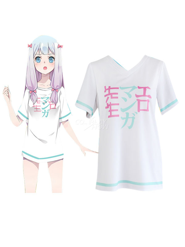 Tokyo-H Eromanga Sensei T-Shirt Japanese Anime Costume Sagiri Izumi