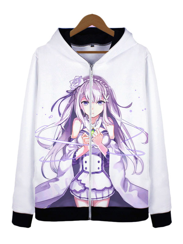 re zero emilia hoodie