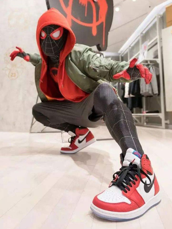 spider man into the spider verse miles shoes