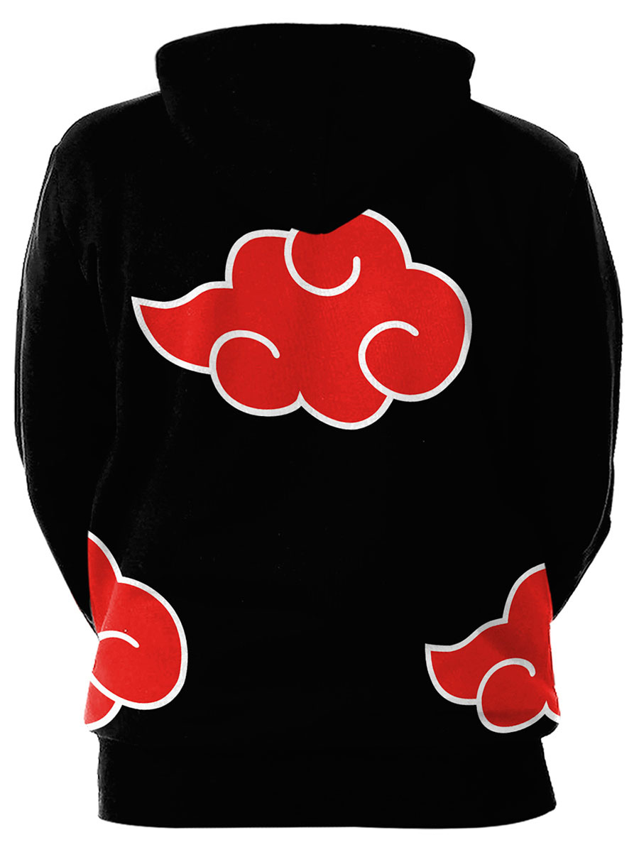 Naruto Akatsuki Halloween Anime Sweat À Capuche Cosplay Sweat À Capuche