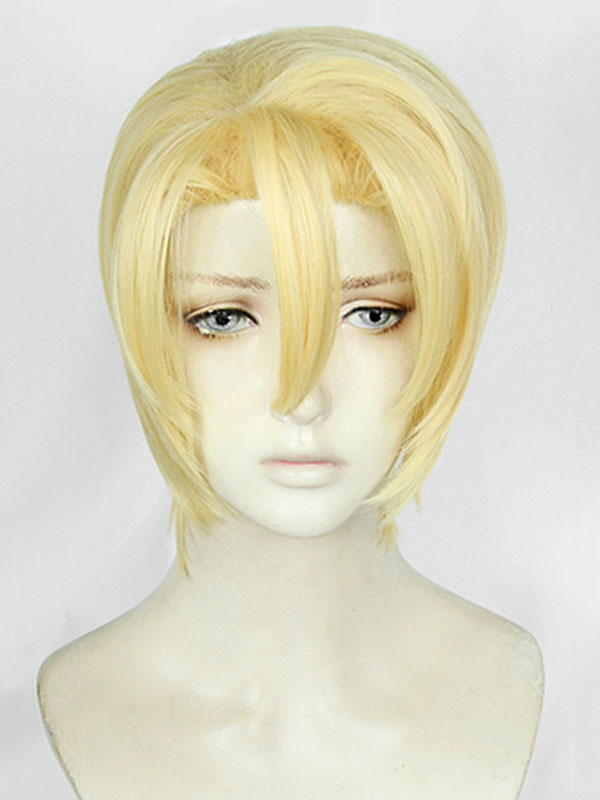 blonde cosplay wig