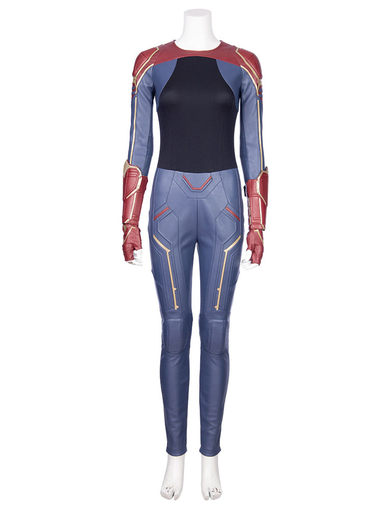 Halloween Captain Marvel 2021 Film Carol Danvers Marvel Comic Karneval Cosplay Nur Zentai Zentai Ohne Weste Halloween Karneval Kostum Fasching Kostum Cosplayshow Com