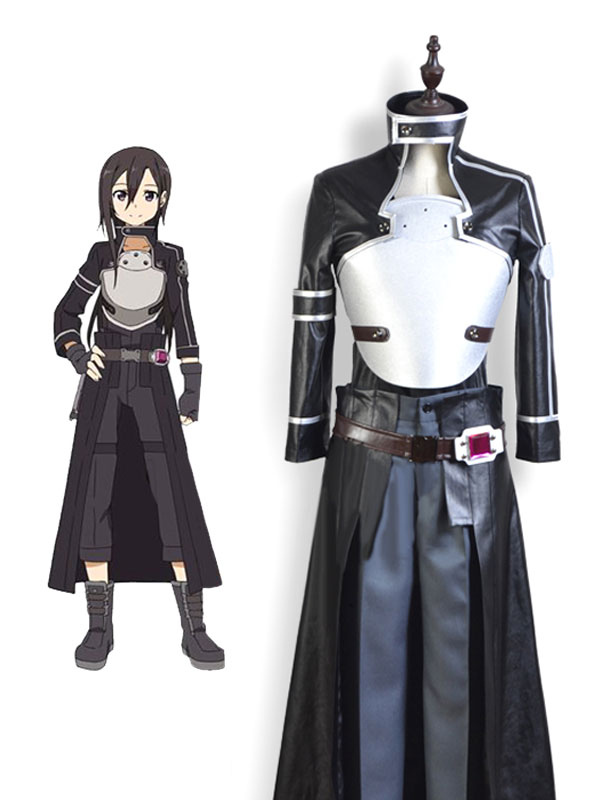 Inspired By Sword Art Online Ii Sao Sodo Ato Onrain Gun Gale Online Ggo Kirigaya Kazuto Kirito Cosplay Costume Cosplayshow Com