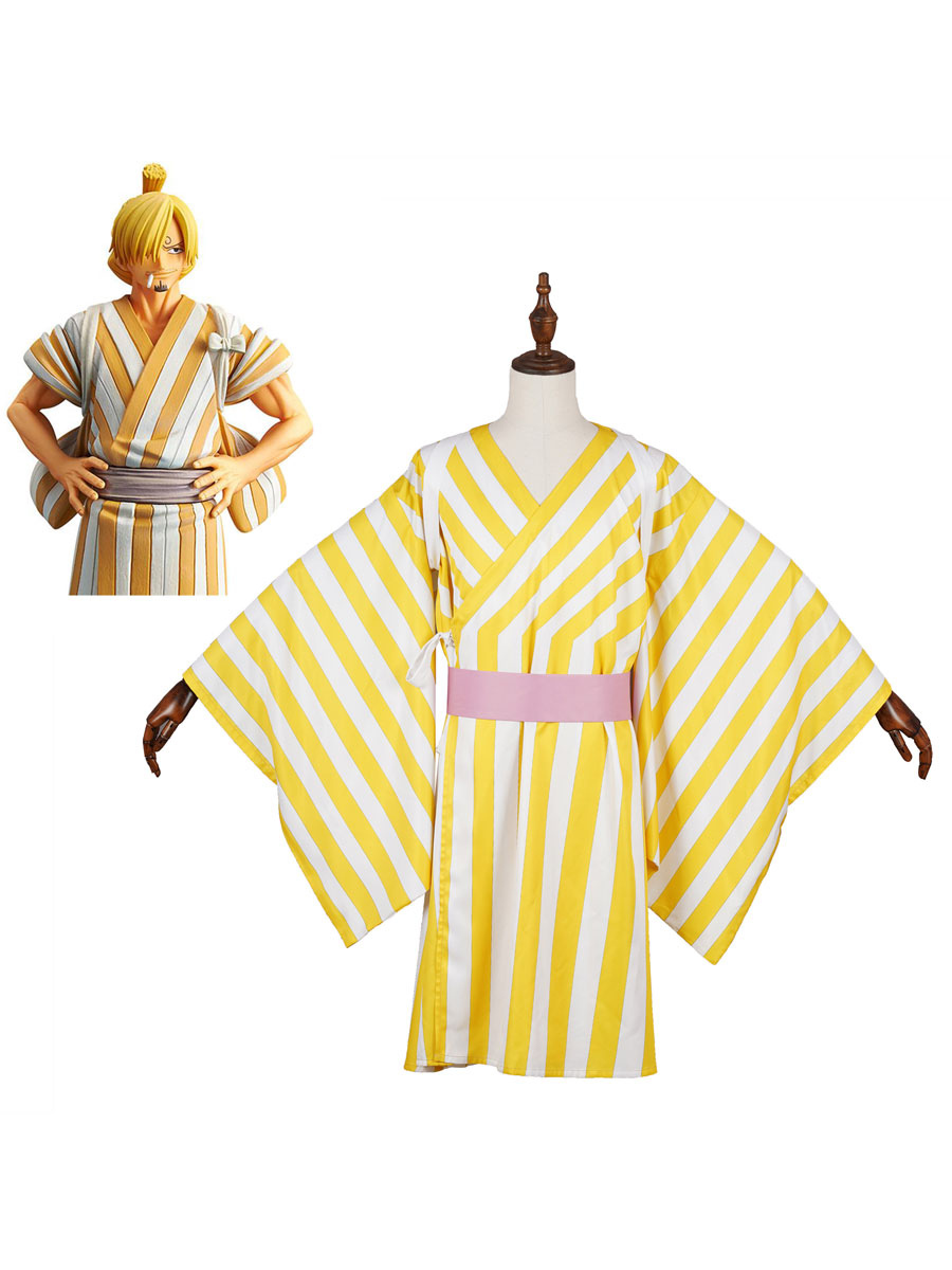 One Piece Wano Country Arc Sandzhi Vinsmoke Kimono Kosplej Kostyum Cosplayshow Com