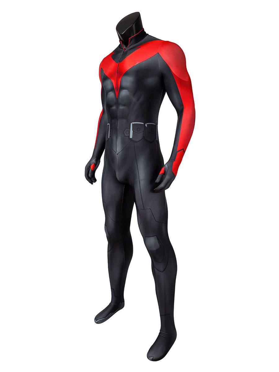Kinder Superhelden Kostum Schwarz Rot Superhelden Stretchy Anzug Cosplayshow Com