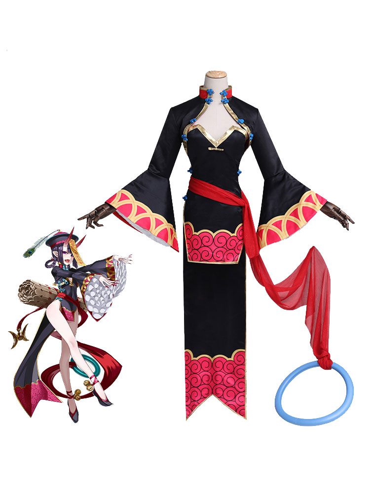 Fgo Fate Grand Order Shuten Doji Cosplay Costume Polyester Top Hat Overcoat Costume Set Cosplayshow Com