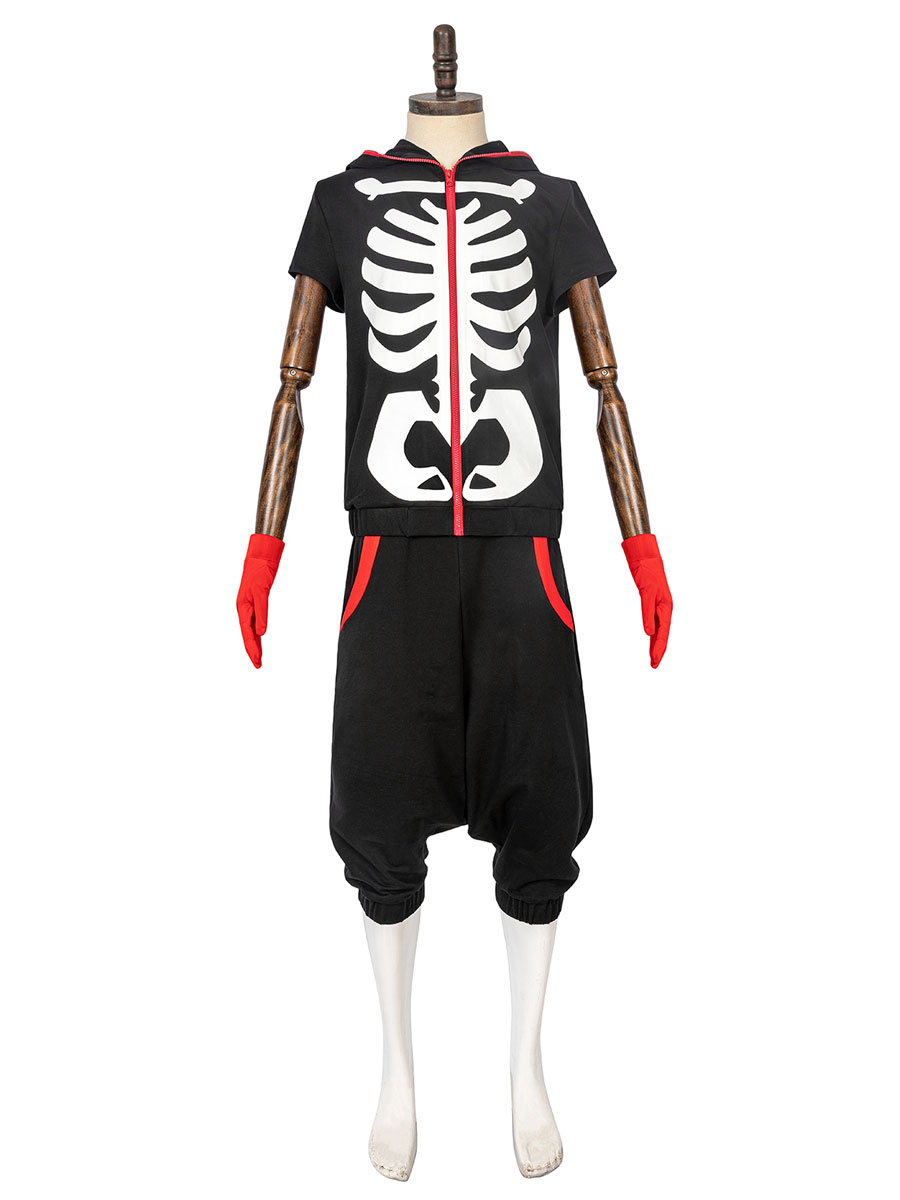 black shorts costume