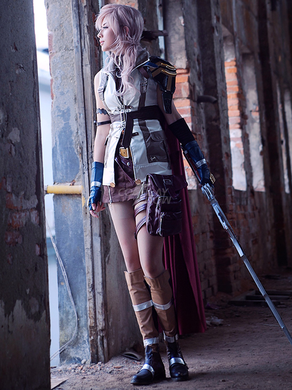 コスプレ衣装 雷霆 Lightning ライトニング ライトニングリターンズファイナルファンタジーxiii Final Fantasy Xiii 新作 セット Cosplayshow Com