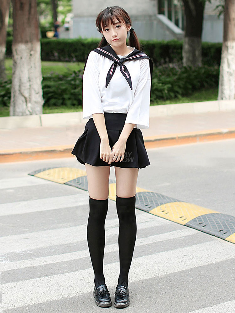 Sweet School Girl Cosplay Costume S