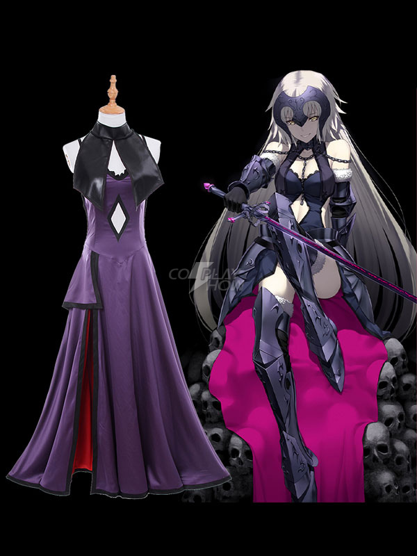 fate apocrypha jeanne d arc ruler cosplay costume purple dress cosplayshow com fate apocrypha jeanne d arc ruler cosplay costume purple dress