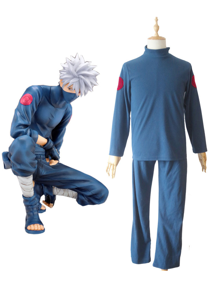 コスプレ ブルー Naruto ナルト はたけカカシ トップス パンツ 制服用ラシャ Cosplayshow Com Jp