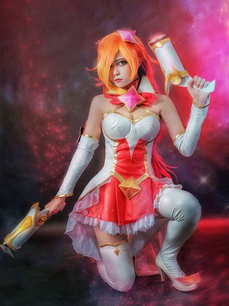 League of Legends LOL Star Guardian Miss Fortune Bounty Hunter Cosplay Shoes New