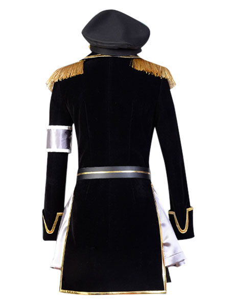 K Anime Neko Military Uniform Halloween Cosplay Costume - Cosplayshow.com