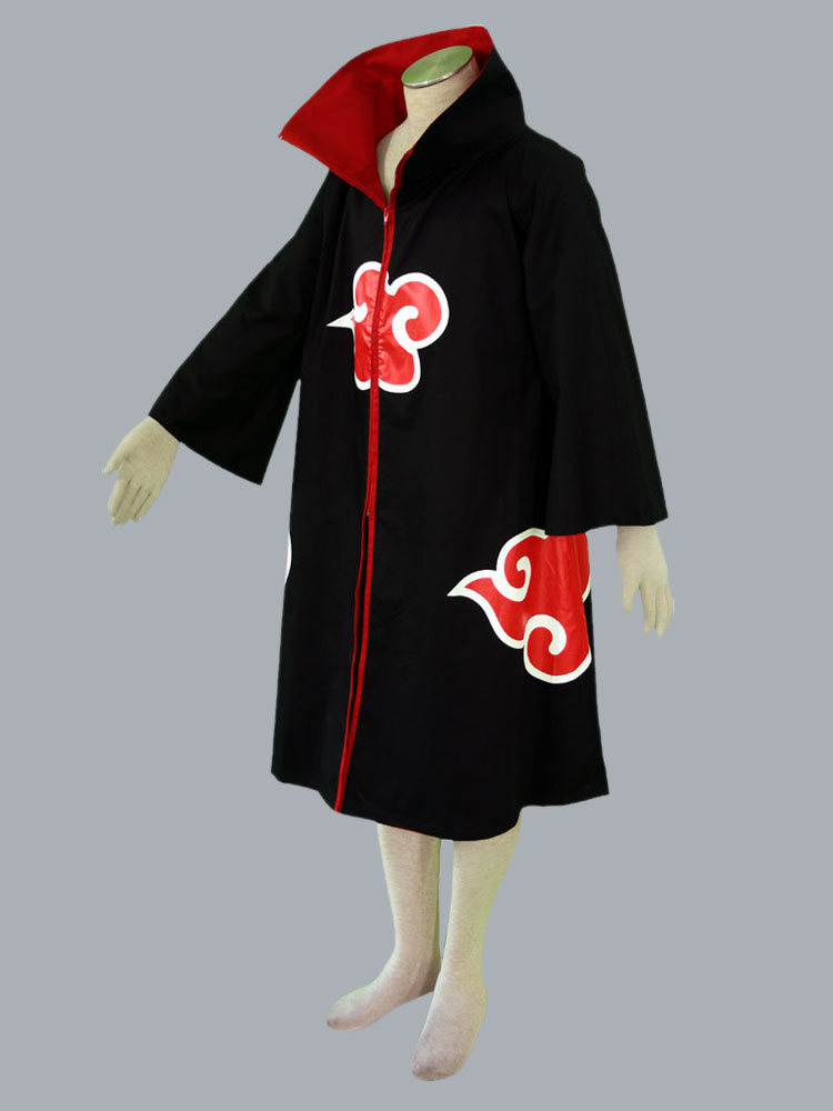 Naruto Akatsuki Cloak Halloween Cosplay Costume 