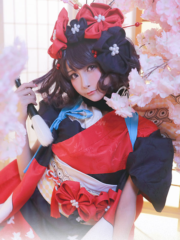 Fate Grand Order Fgo Katsushika Hokusai Halloween Cosplay Costume Cosplayshow Com