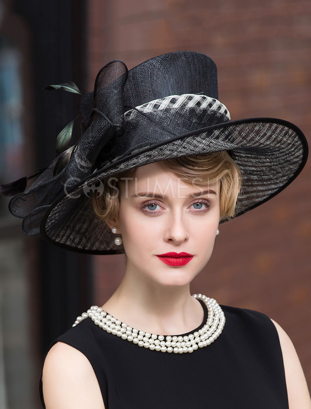 womens flapper hat