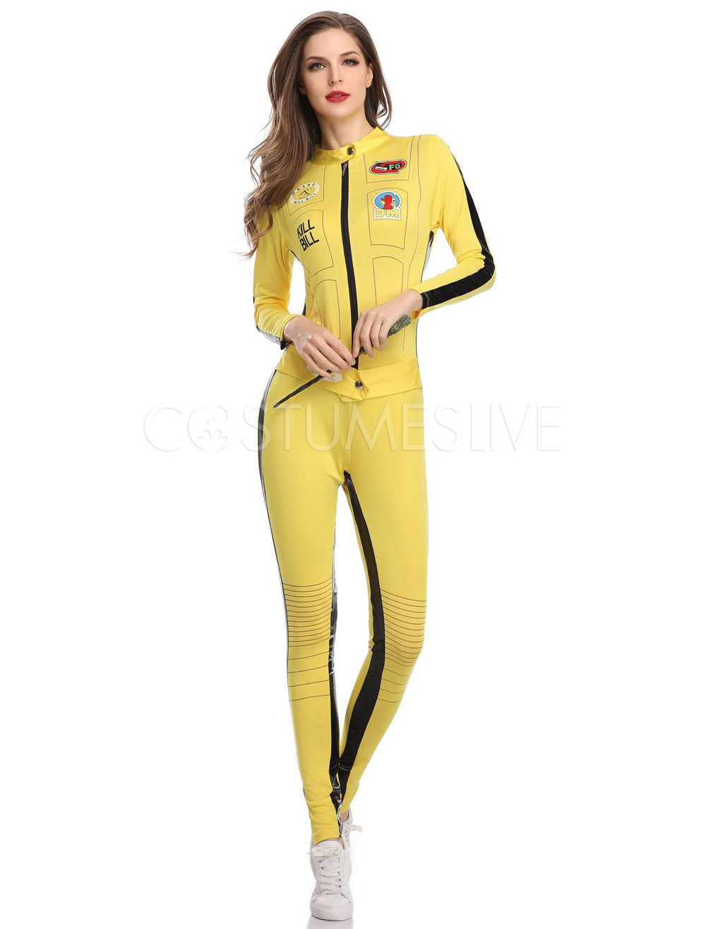 yellow jumpsuit halloween costume