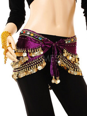 Hip Scarf Belly Dance Costume Terry 