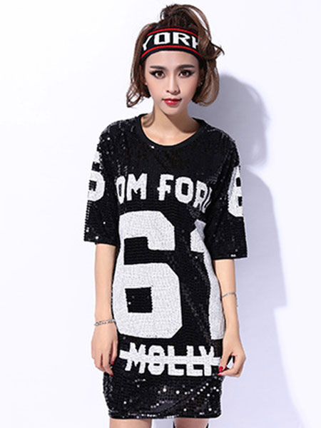 red and black hip hop costumes