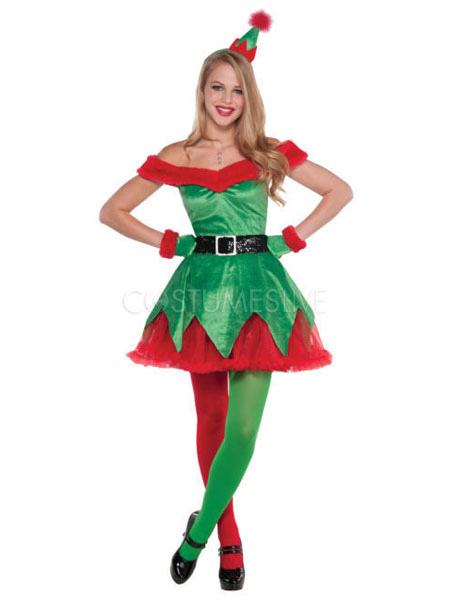 green elf costume