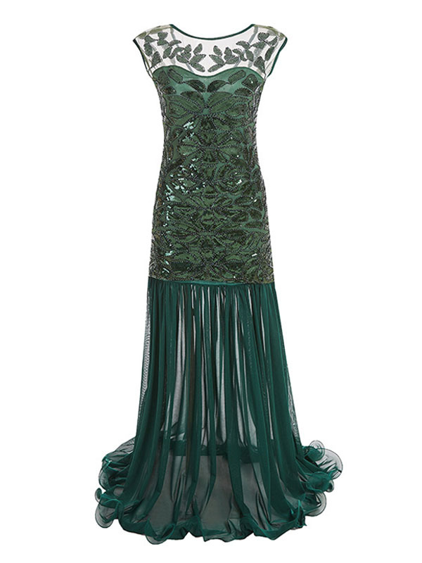 robe longue année 20 gatsby