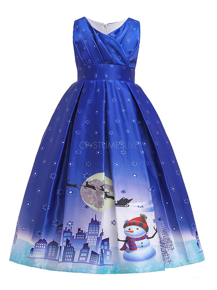 blue christmas outfits