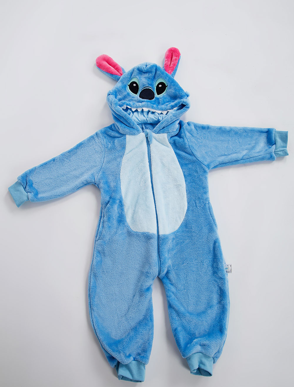 Kids Stitch Costume, Halloween Cotton Padded Toddlers Outfit, Hooded ...