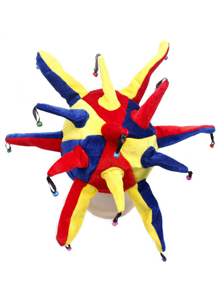 道化師の帽子ハロウィンピエロ帽子マルディグラのコスチュームアクセサリー Costumeslive Com Jp