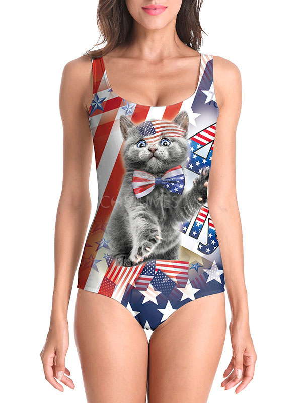 4th of july one piece swimsuit