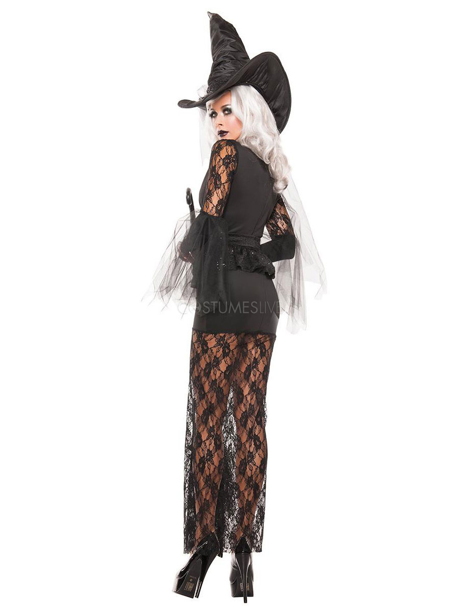 lace witch costume