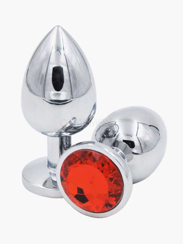 Halloween Sexy Silver Butt Plug M