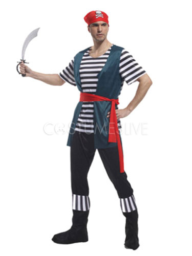 コスチューム衣装 海賊服 ハロウィン セクシー ブラック 大人用 男性用 パイレーツ トップス サッシュベルト Costumeslive Com Jp