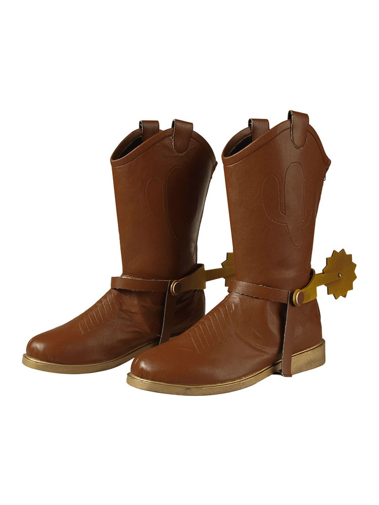 トイ ストーリー ウッディ コスプレ靴 ブーツ ハロウィン シューズ メンズ Costumeslive Com Jp トイ ストーリー ウッディ コスプレ靴 ブーツ ハロウィン シューズ メンズ Costumeslive Com Jp