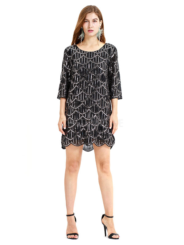 robe noire annee 20