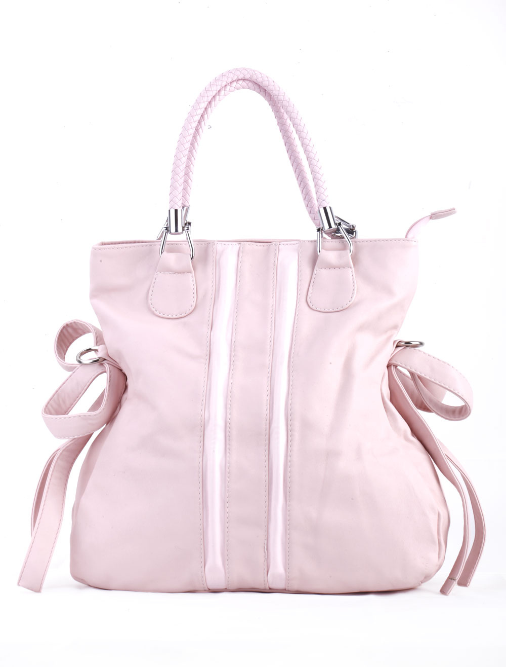 Large Size Pink Tote Handbag - Milanoo.com