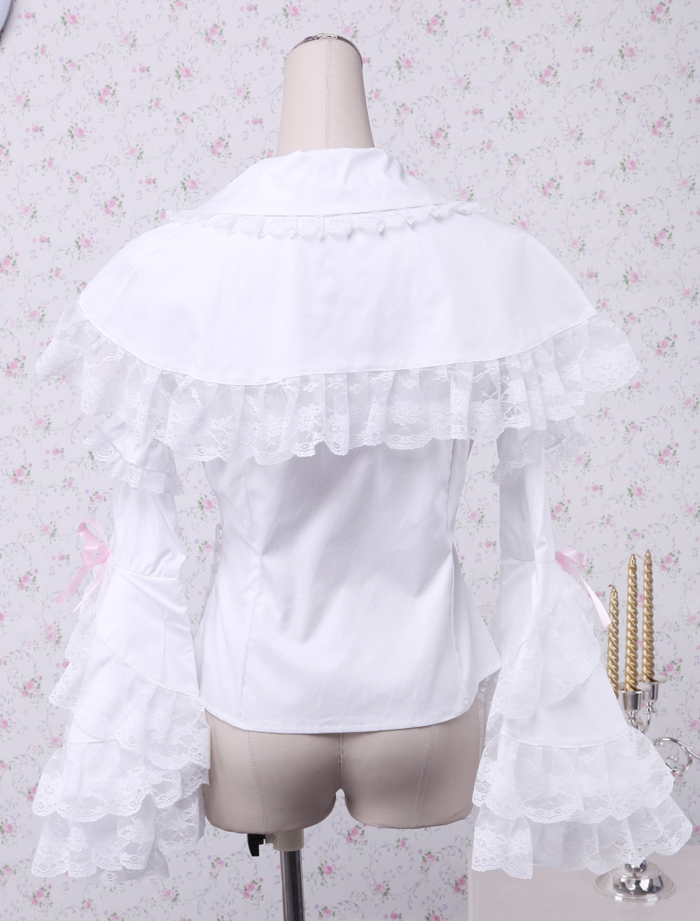 white lolita shirt