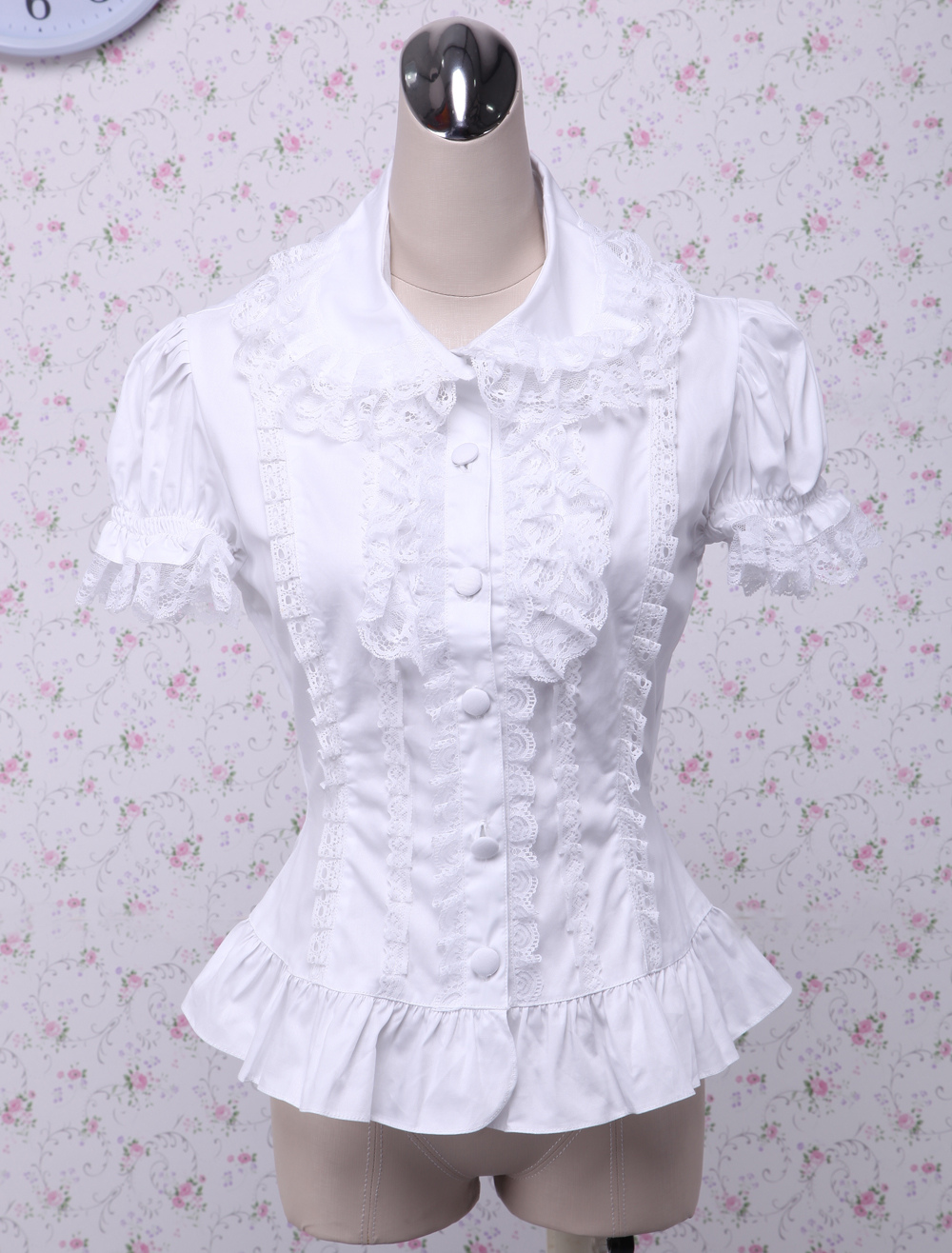 plus size lolita blouse